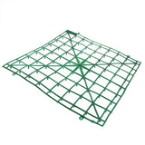 Artificial Flower Grille Panel 25X25 Cm Plastic Embedded Grid Suitable For Diy Wedding Arches Wall Decoration And Party Backgrounds Can Be Spliced With Plant Wall Bases 8Pcs