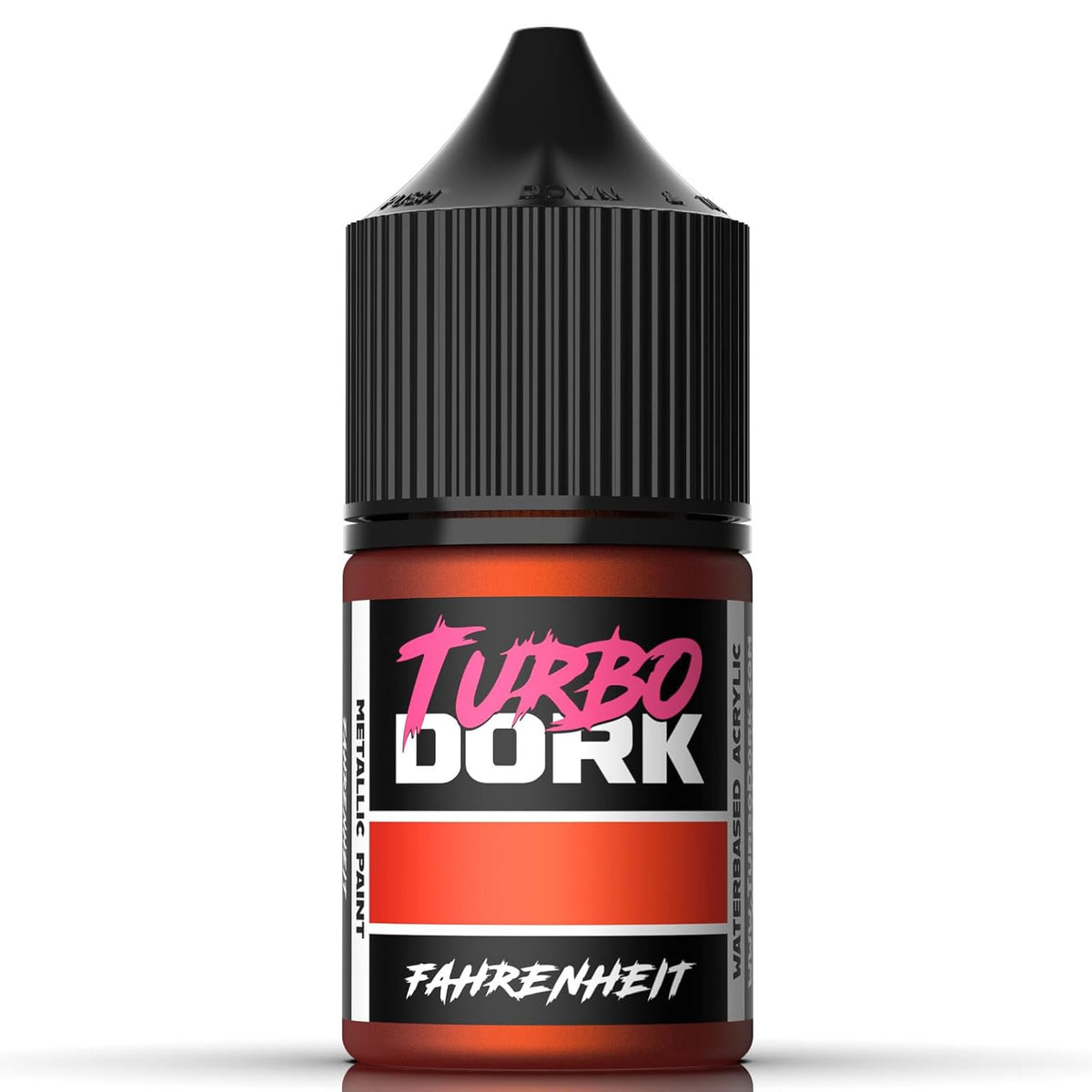 Fahrenheit Metallic Acrylic Paint 22Ml Bottle - Water-Based Non-Toxic Metallic Finish Paint