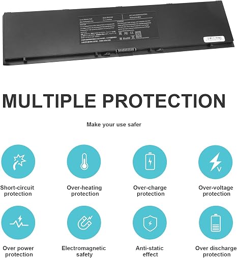 3RNFD 47Wh Laptop Battery Replacement for Dell Latitude 14 7000 Series E7440 E7450 F38HT PFXCR 34GKR