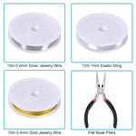 Jewelry Making Supplies Kit - Repair Tools With Accessories, Pliers, Findings, Beading Wires For Adults And Beginners