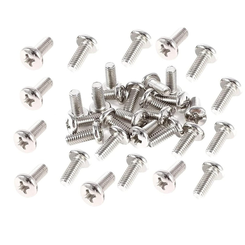 55Pcs Vesa Computer Tv Lcd Monitor Stand Bracket Mounting Screw M4X12Mm