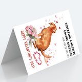 Cute Valentines Day Card Gifts For Dog Lover Dad Mom, Valentines Day Gifts For Him Her From Dogs