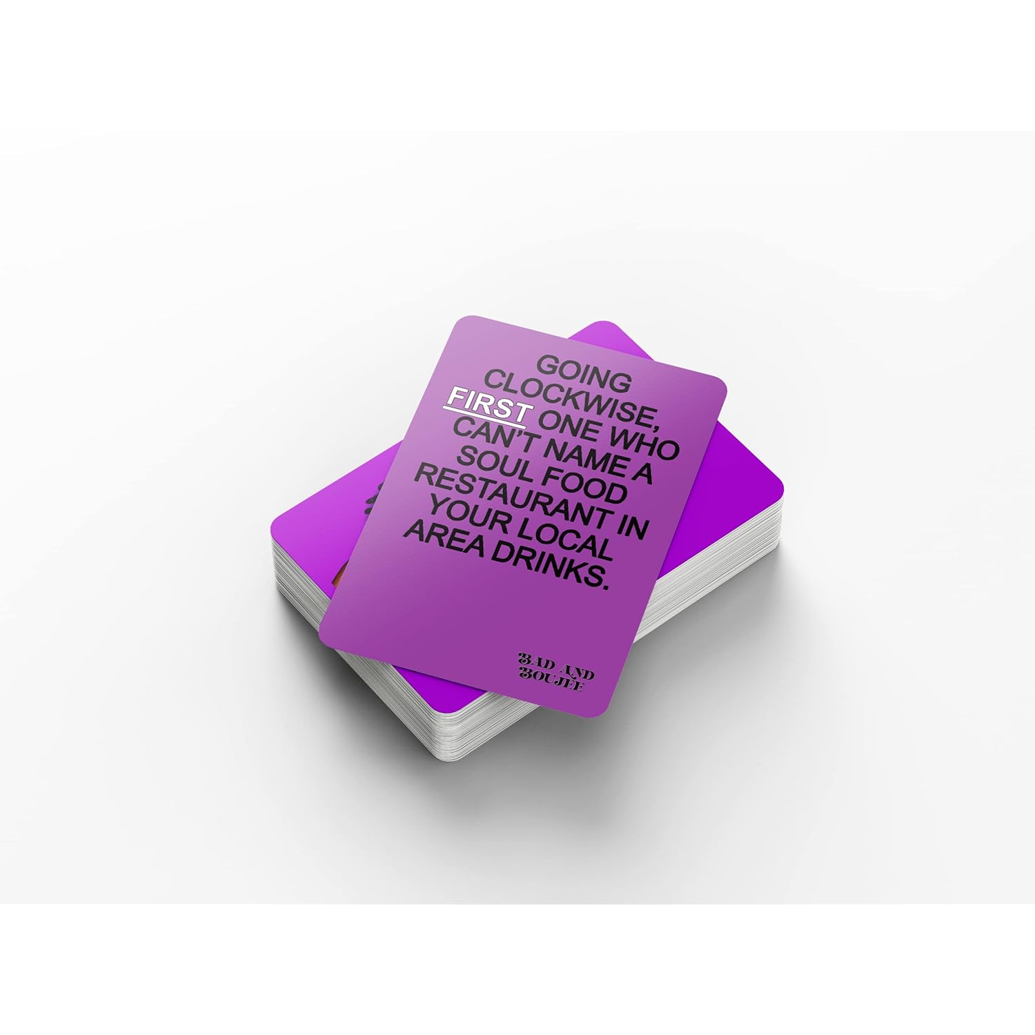 Bad And Boujee Black Owned Drinking Card For The Girls Game For A Bachelorette Card Games - Girls Night Games Or A Girl Trip - Drinking Games Better Than Any Who Knows The Birthday Girl Best