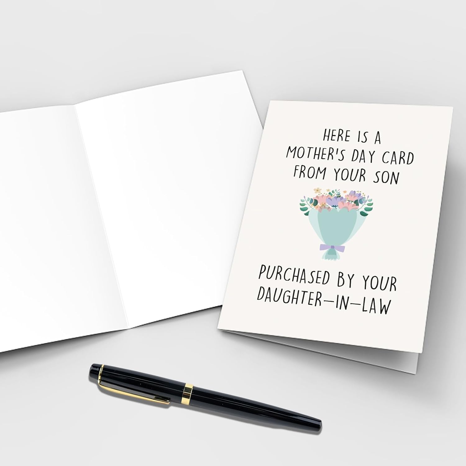 Mother'S Day Card For Mother In Law, Funny Mother-In-Law Mother'S Day Gifts, Hilarious Mothers Day Card From Son And Daughter In Law