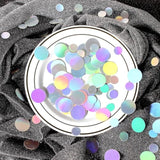 400Pc Circle Dots Iridescent Confetti For Birthday Decorations Round Table Scatter For Wedding Baby Shower Bachelorette Bridal Shower Party Supplies