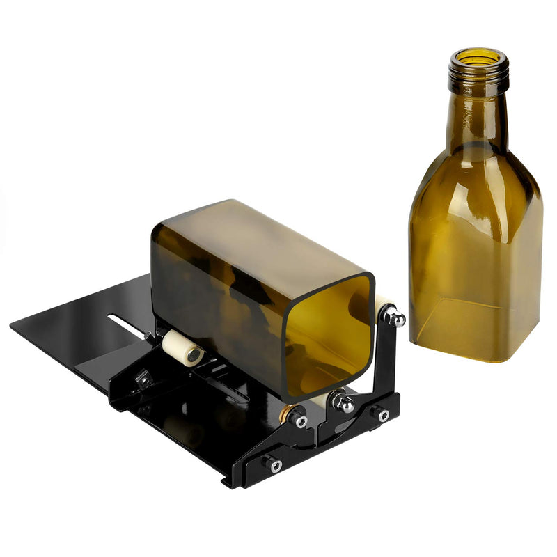 Glass Bottle Cutter, Square & Round Bottle Cutting Machine, Wine Bottles And B