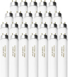 25 Pack F32T8 Fluorescent Tube Light Bulbs 4FT 32W 4100K Cool White G13 Base