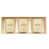 3 Candle Luxe Box Gift Set | Ocean Stone | Lavender Ember | Coastal Santal | 3.5Oz Each | Poured In The Usa |