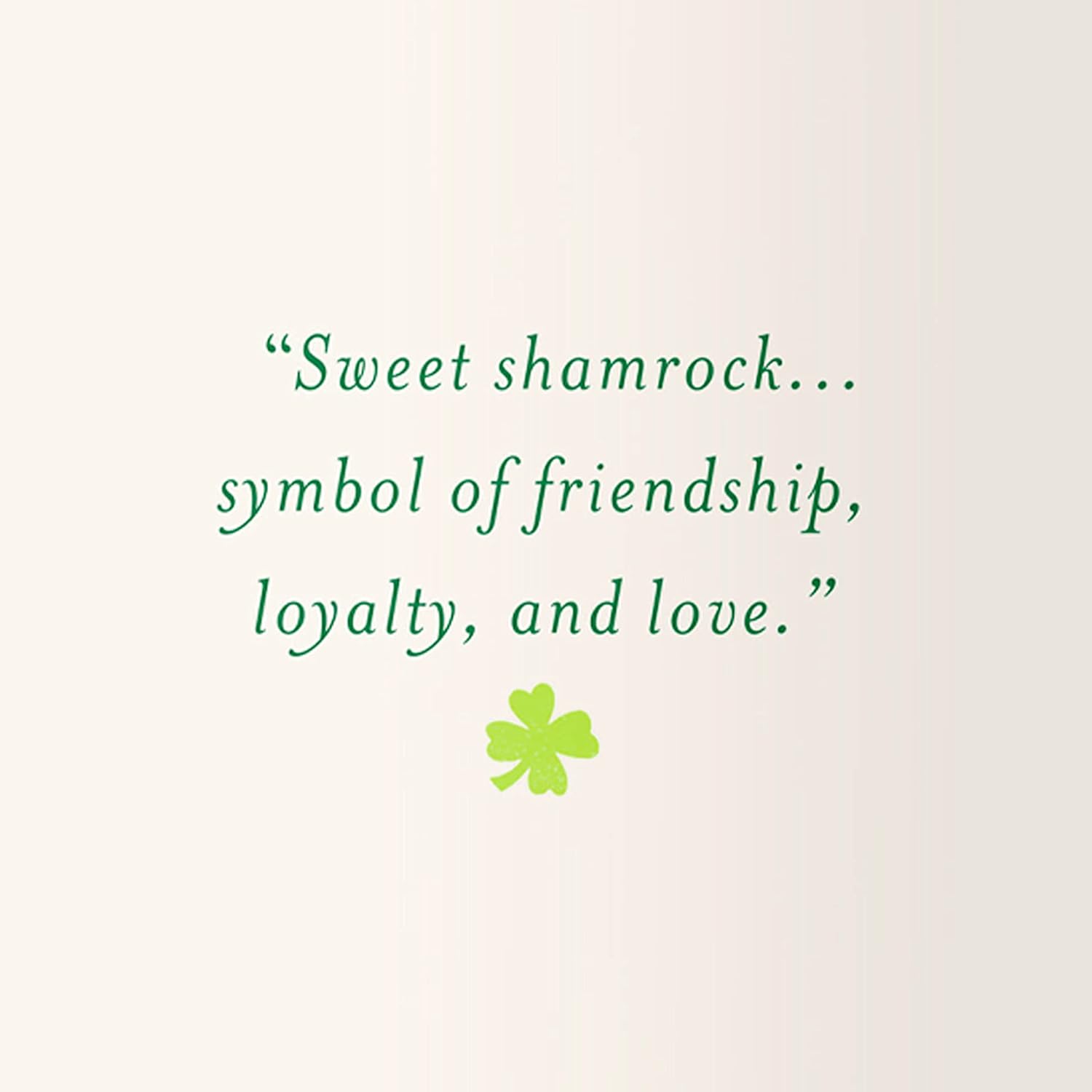 Hallmark Pack of St. Patricks Day Cards, Thinking of You (4 Cards and Envelopes)