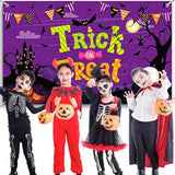 Trick or Treat Halloween Backdrop Banner 70x43 Inch Party Photography Photoshoot Decor