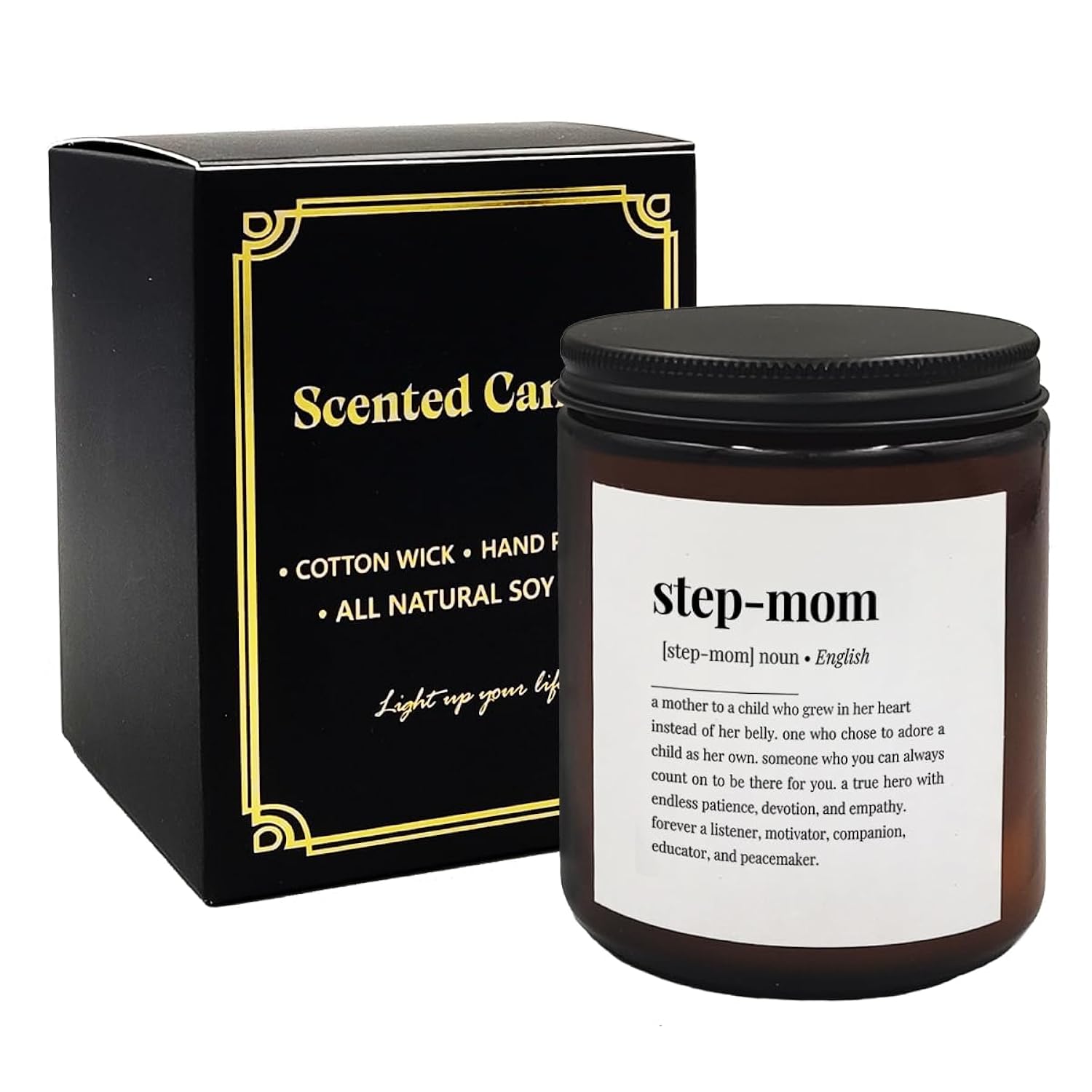 Scented Candles Gifts For Step Mom, Gifts For Step Mom From Daughter