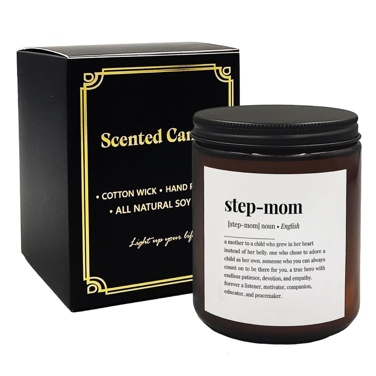 Scented Candles Gifts For Step Mom, Gifts For Step Mom From Daughter