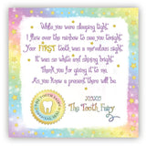 Tooth Fairy Kit For Boys And Girls, Magical Keepsake Gift With Tooth Pouch, 10 Unique Tooth Fairy Cards, 10 Tooth Fairy Receipts, 10 Golden Envelopes, First Toothfairy Visit