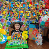 Bloons Td 6 Birthday Party Decorations, Bloons Td Video Game Party Supplies Set With Happy Birthday Banner, Cake Cupcake Toppers, Balloons For Fans Adults Party Decorations