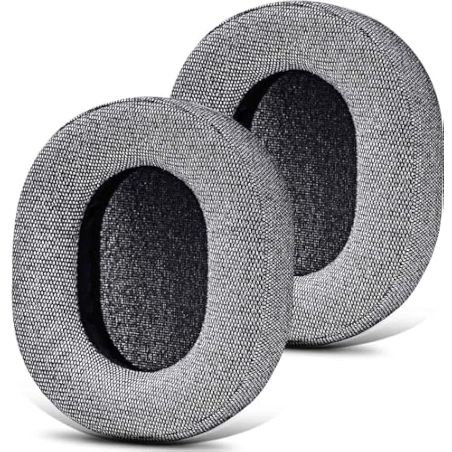 Ath M70X Ear Pads - Replacement Ear Cushion Compatible With Ath-M70X Headphones I Thicker Memory Foam (Grey Fabric)