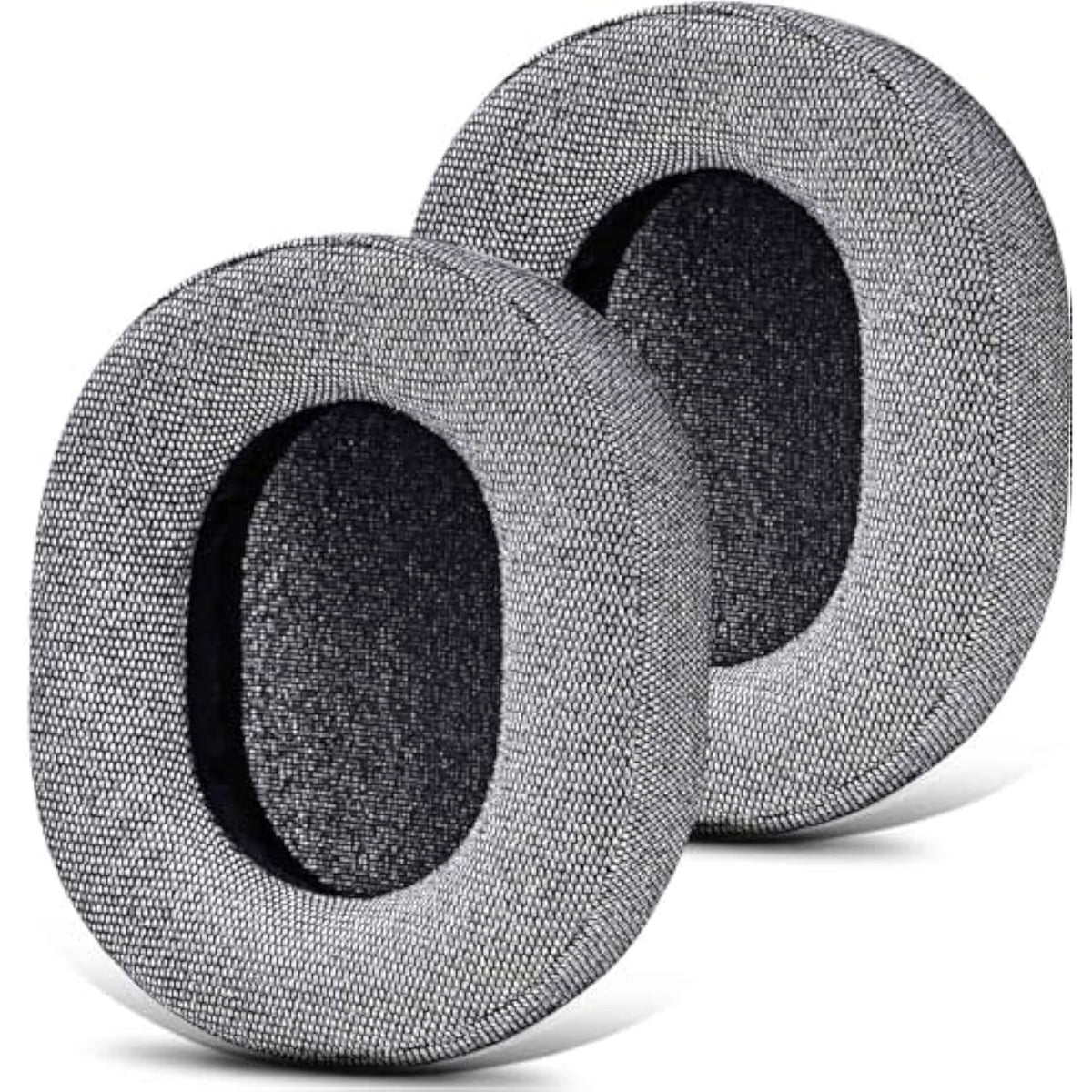 Ath M70X Ear Pads - Replacement Ear Cushion Compatible With Ath-M70X Headphones I Thicker Memory Foam (Grey Fabric)