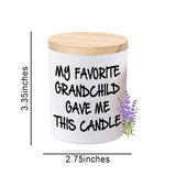 Gifts For Grandma Grandpa Funny Novelty Unique Christmas Mothers Day Birthday Gifts For Grandpa Grandma Grandparents Lavender Scented Soy Candle
