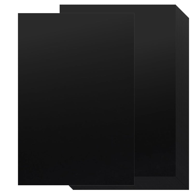 200 Pack Cardstock Paper 5 X 7 Inches, 300Gsm Black Heavyweight Blank Index Ca