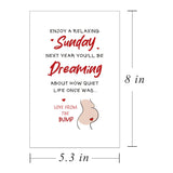 Soon To Be Baby Mama Gift, Funny 1St Mother'S Day Card From The Bump, Pregnant Wife Mothers Day Card, Future Mom Greeting