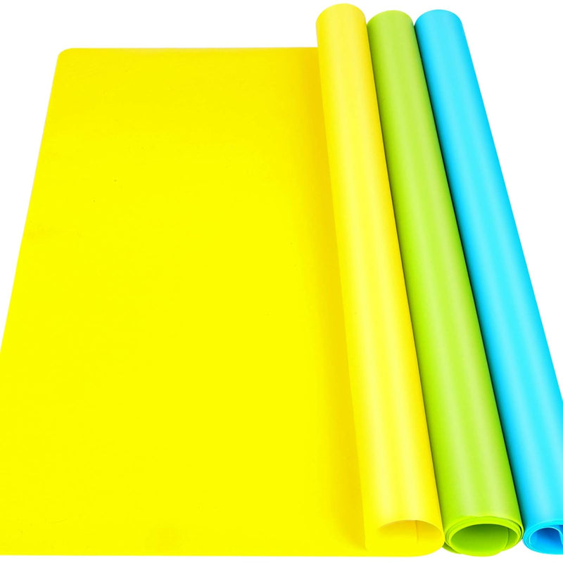 3 Pack A3 Large Silicone Mats For Crafts, 15.7” X 11.7”Silicone Craft