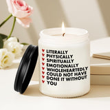 Thank You Gifts For Women, Men - Thank You Candle, Lavender Scented Candle Birthday Valentines Day Gifts For Friend Women Coworkers Teachers Nurses Boss Employees, Appreciation Gift