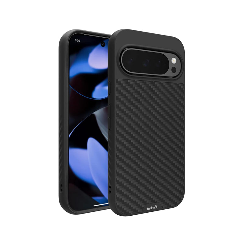 Pixel 9 Pro XL Case, MagSafe, Limitless 5.0, Carbon Fibre, Shockproof Cover