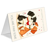 Dog Valentines Day Cards?Cute Valentines Day Gifts For Her Him, Dog Valentines Day Card Gifts For Wife Husband Boyfriend Girlfriend