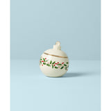 890765 Holiday Ornament Candy Jar, Christmas Hosting