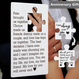 Husband Birthday Card From Wife, Anniversary Birthday Cards For Husband, Wedding New Relationship Love Note For Him Boyfriend Christmas Valentine'S Day Wallet Insert