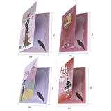 Valentines Day Card With Envelope,4 Funny Designs With Love, Perfect For Lover, Wife & Husband & Boyfriend & Girlfriend