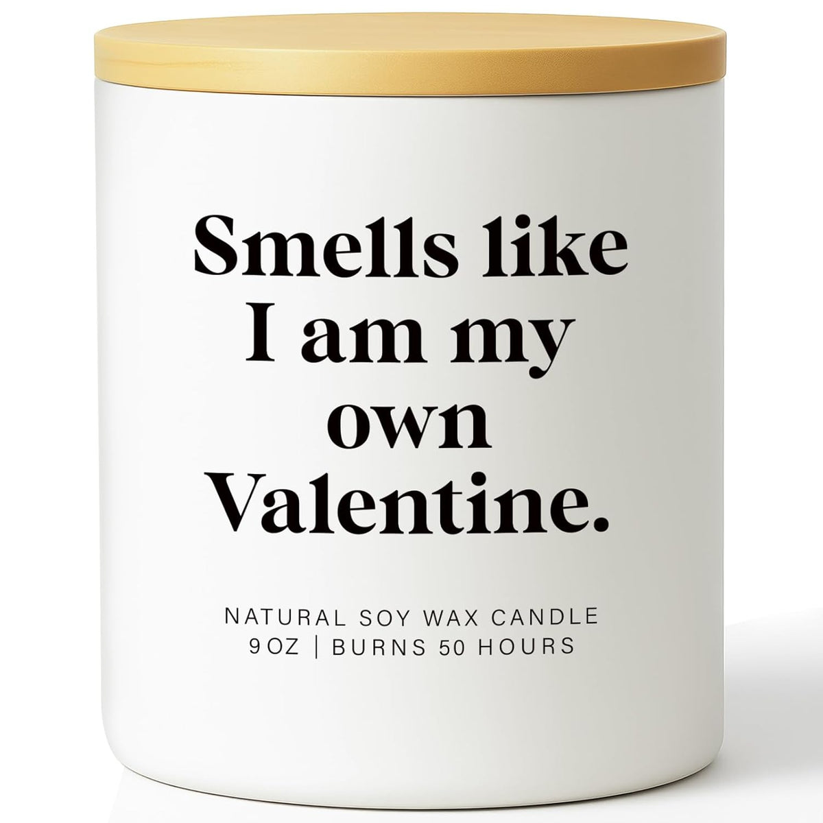 Self-Love Gifts For Women Men Valentine’S Day Candle Funny Empowering Gift For Women, Men, Self Care, Healing, Empowerment Independence & Solo Valentine Gifts For Him Her Valentines Candle