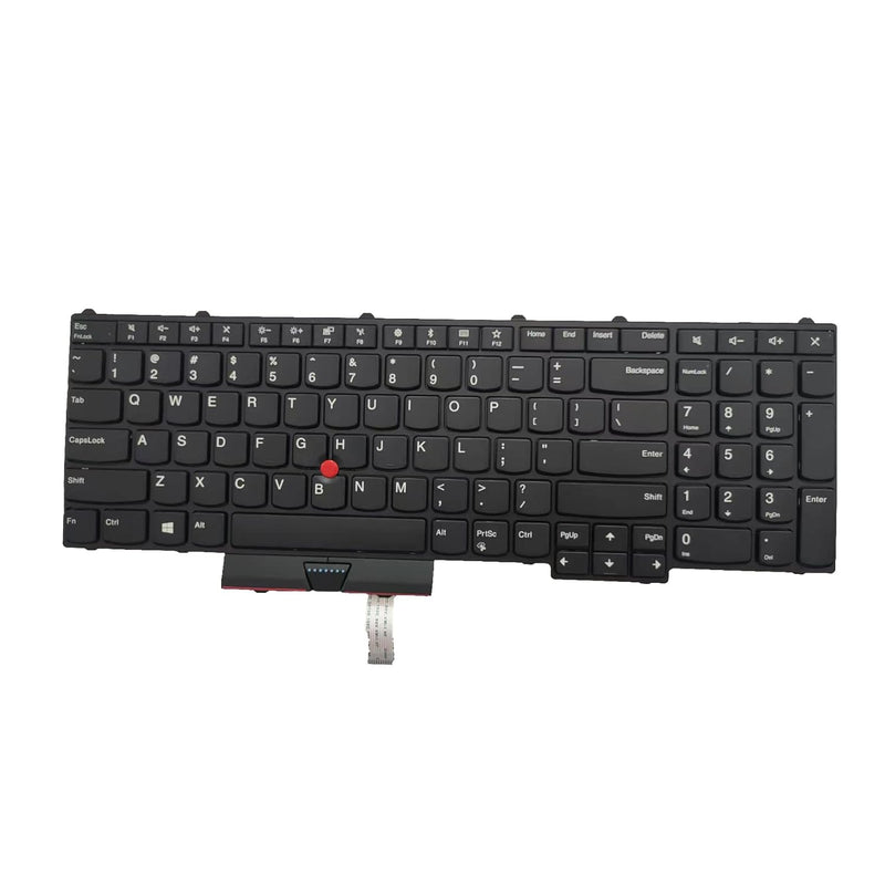 Genuine Laptop Replacement Keyboard For Lenovo Thinkpad P51 P71 Non-Backit Key