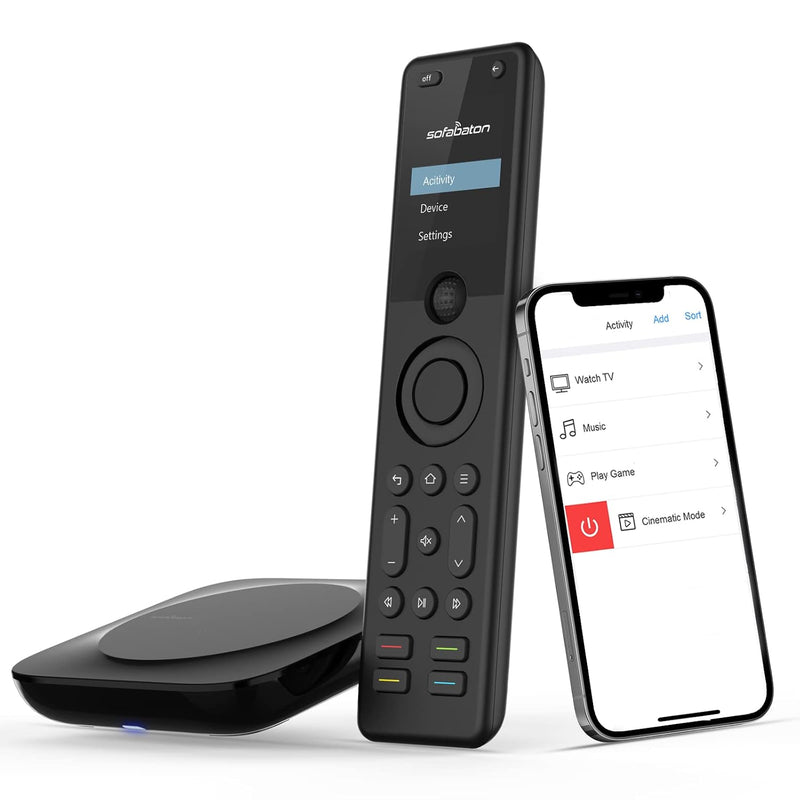 X1 Universal Remote With Hub, All-In-One Smart Remote With App Setting & One-T