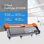 Dell E310/E515 Toner, 2-Pack High Yield Black, for E310dw/E514dw/E515dw