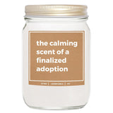 You Nique Designs Adoption Day Candle 8Oz - Adoption Day Candles, Adoption Gifts For Adoptive Parents, Adoption Finalization, Adoption Gifts For Family, Non Toxic Candles 479 (Lavender & Vanilla)
