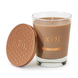 Root Candles Scented Candles Honeycomb Veriglass Premium Handcrafted Beeswax Blend Candle, Large, Sandalwood