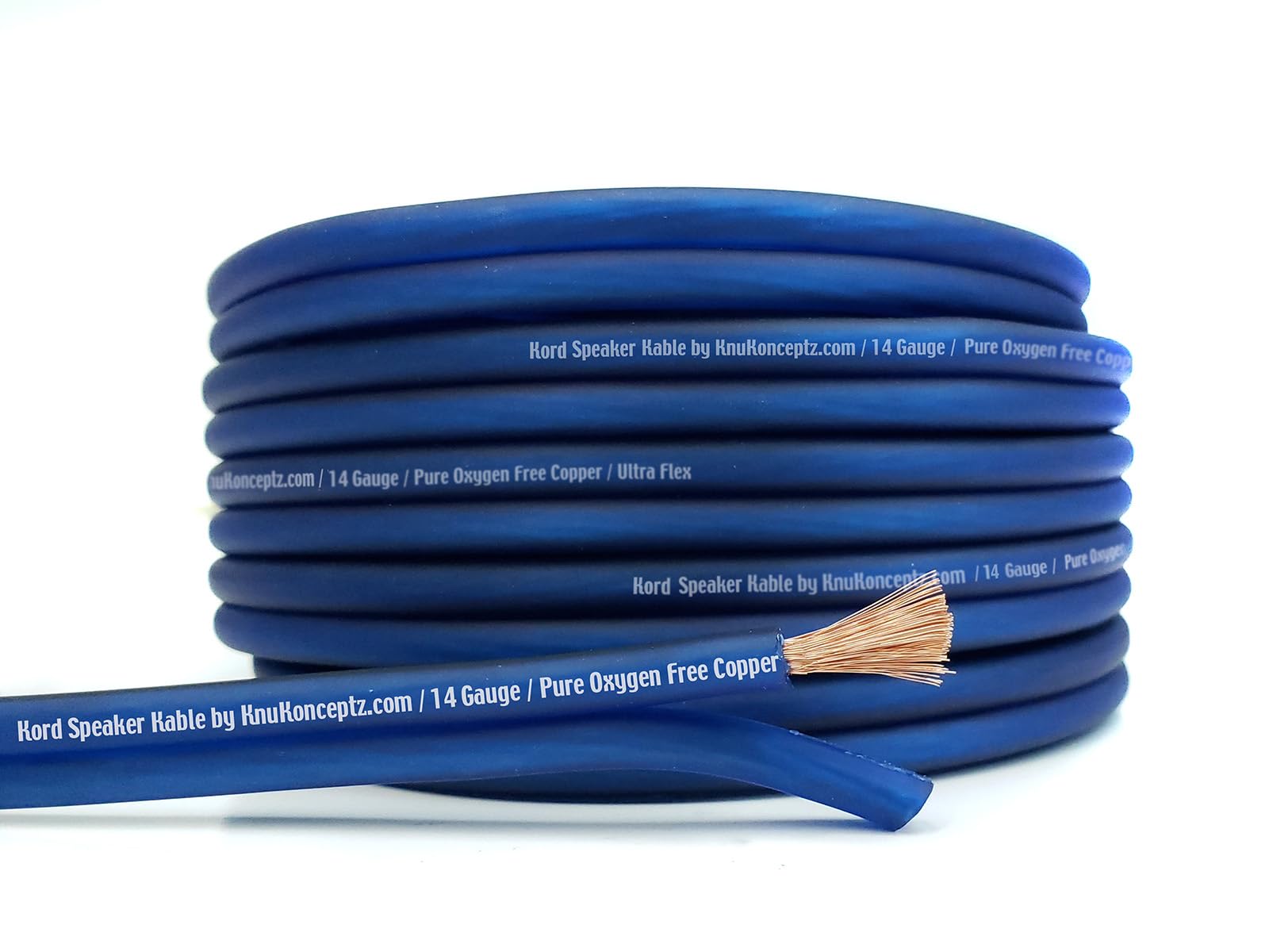 Kord Kable 14 Gauge Oxygen Free Copper Speaker Wire Cable - 50 Feet