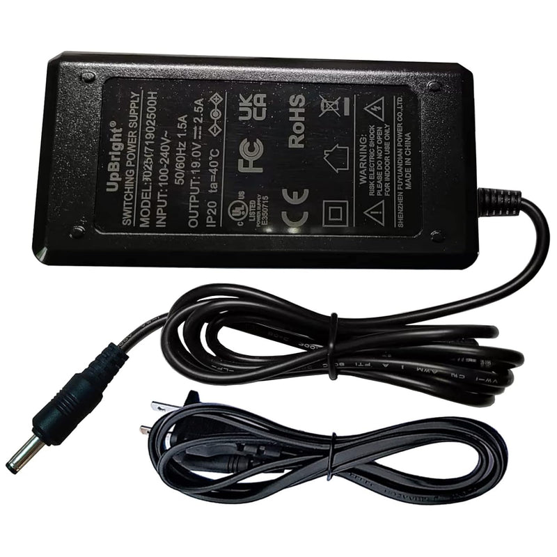 19V Ul Ac/Dc Adapter Compatible With Gateway Gwtn156-1 Gwtn156-1Bk Bl.9Esag.30