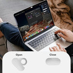 2-Pack Ultra-Thin Metal Webcam Covers, Privacy for MacBook, iPhone, iPad, PC