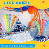 500Pcs 40" Spiral Twist Balloons – 9 Bright Colors for Party, Birthday & Festival Fun