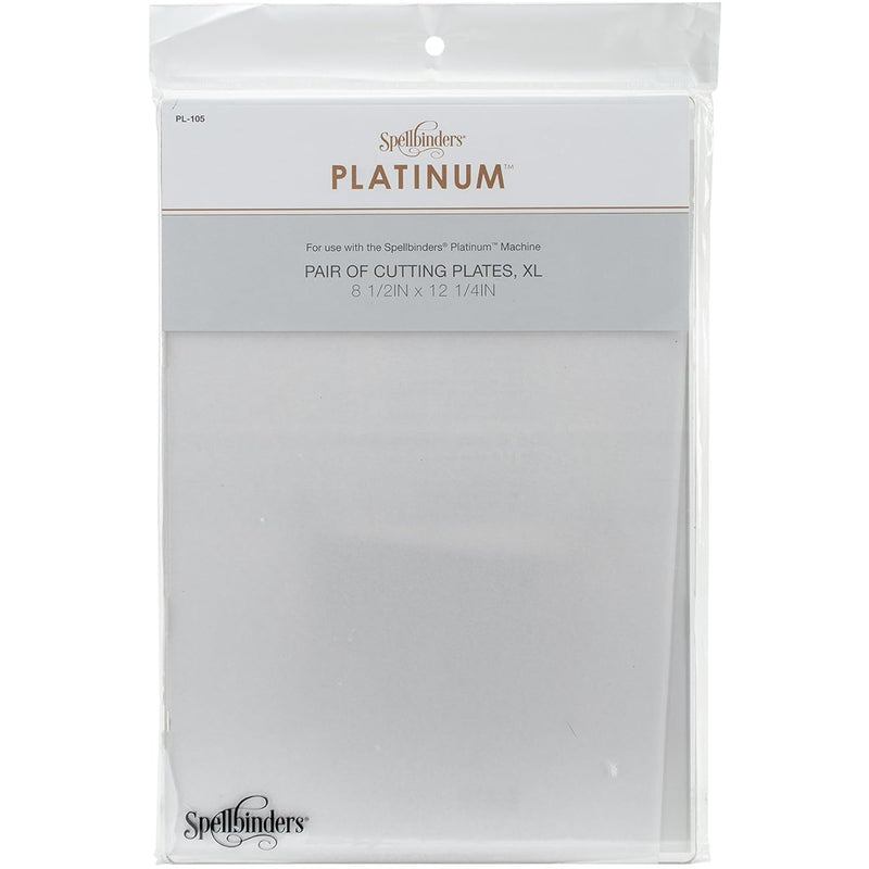 Xl Platinum Cutting Plates, X-Large, Semi-Opaque