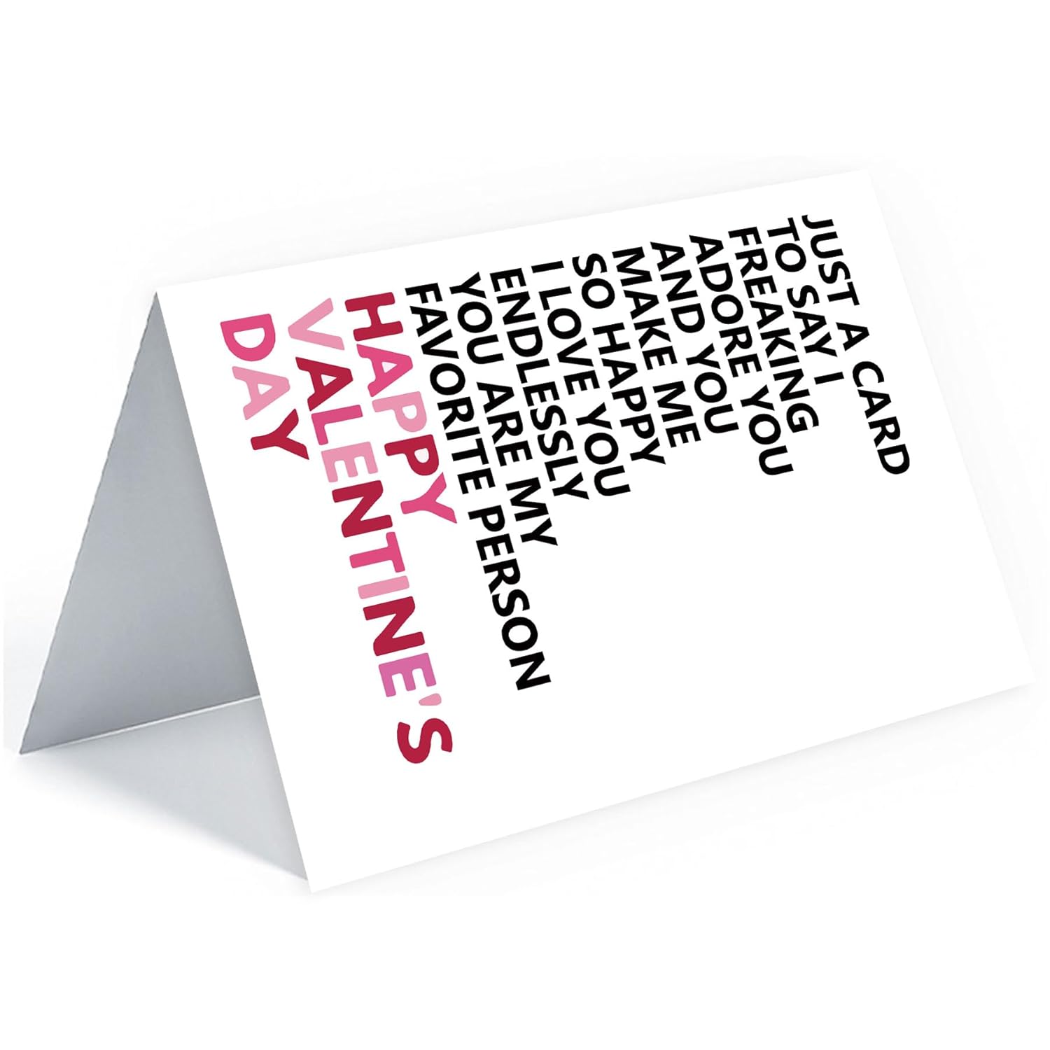 Valentines Day Card For Husband, Valentines Day For Him,, Funny Valentines Day Card For Wife & Kids & Boyfriend & Girlfriend, Valentine'S Day Decorations, Valentine'S Day Gift, Greeting Card=7In X 5In(Folded), Envelope = 7.5In X 5.5In