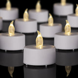 Led Tea Lights Candles- 24Pack Flameless Candles Realistic And Bright Flickering Long Lasting 200Hours For Holiday Celebration,Party, Home Decoration Warmwhite,Battery Operated