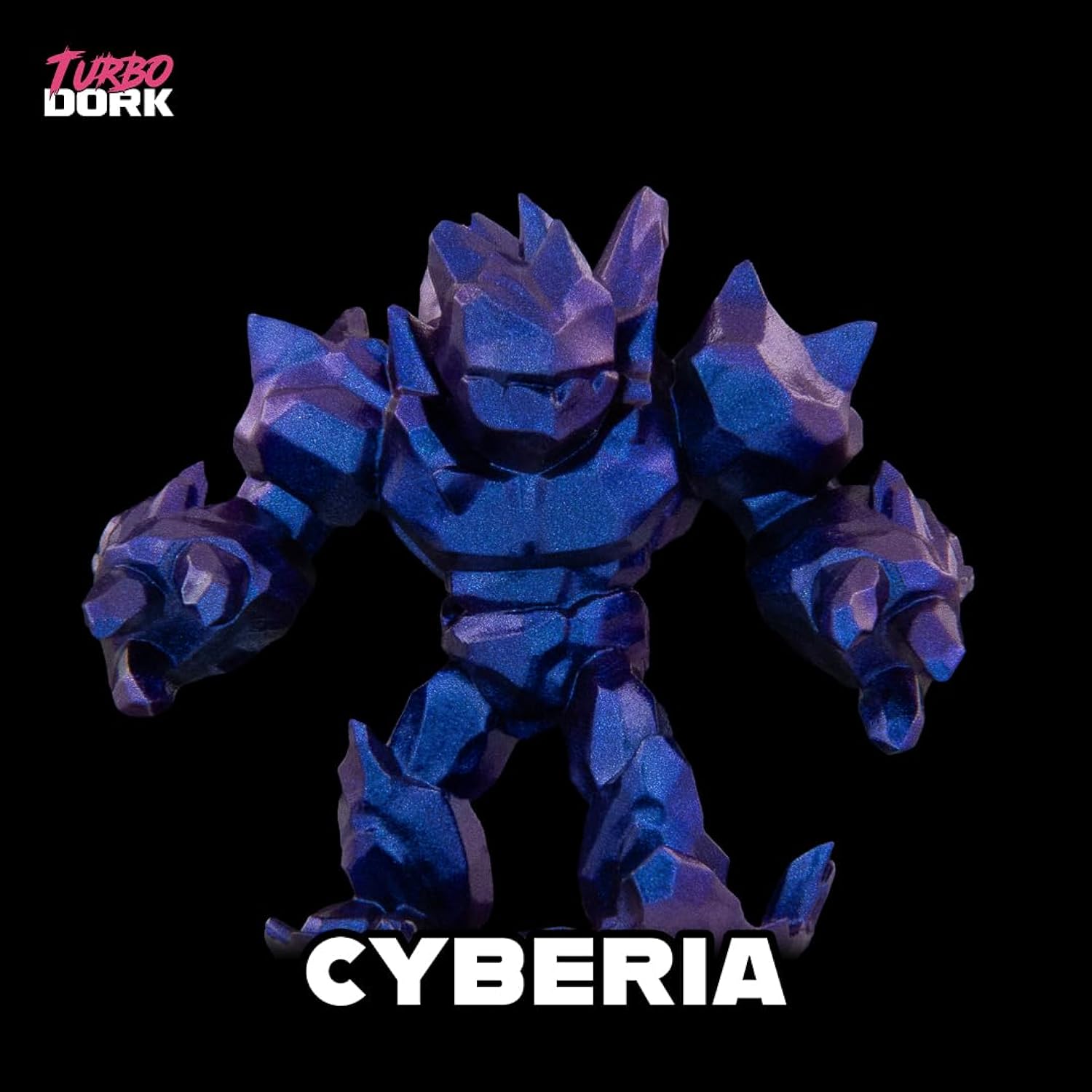 Cyberia Turboshift Acrylic Paint 22Ml Bottle - Water-Based Non-Toxic Metallic Color Shifting Paint