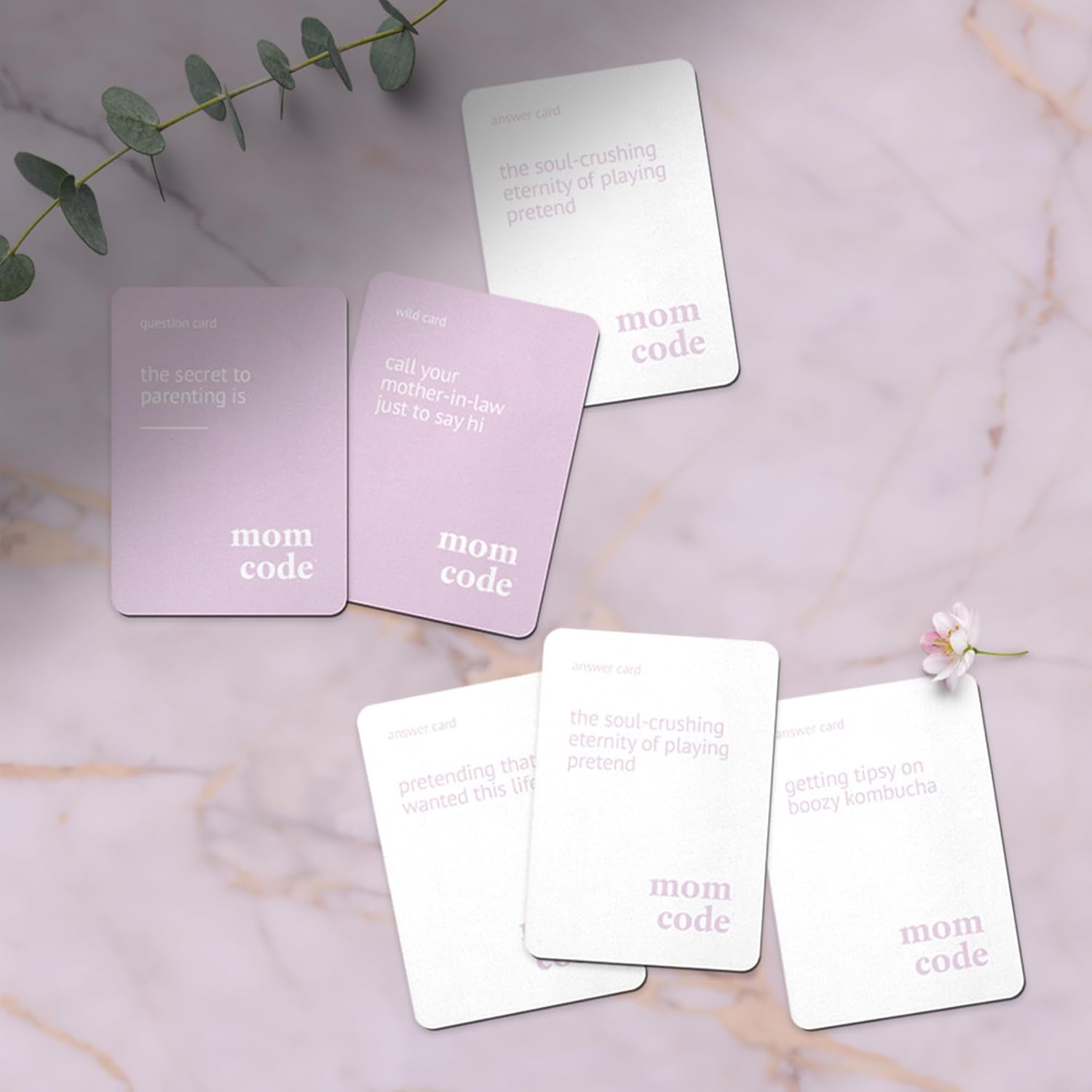 Mom Code Party Game - Hilarious Entertainment for Moms, Perfect for Mother's Day, Baby Showers and Game Nights, Ages 17+, 2+ Players, 30 Minute Playtime - Made by Fitz