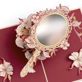 Mother'S Day Pop-Up Card For Her - 3D Greeting Cards For Mom, Wife, Women - Reflection Of Love And Support Mirror - 5" X 7" Card - Blank Notecard & Envelope Included