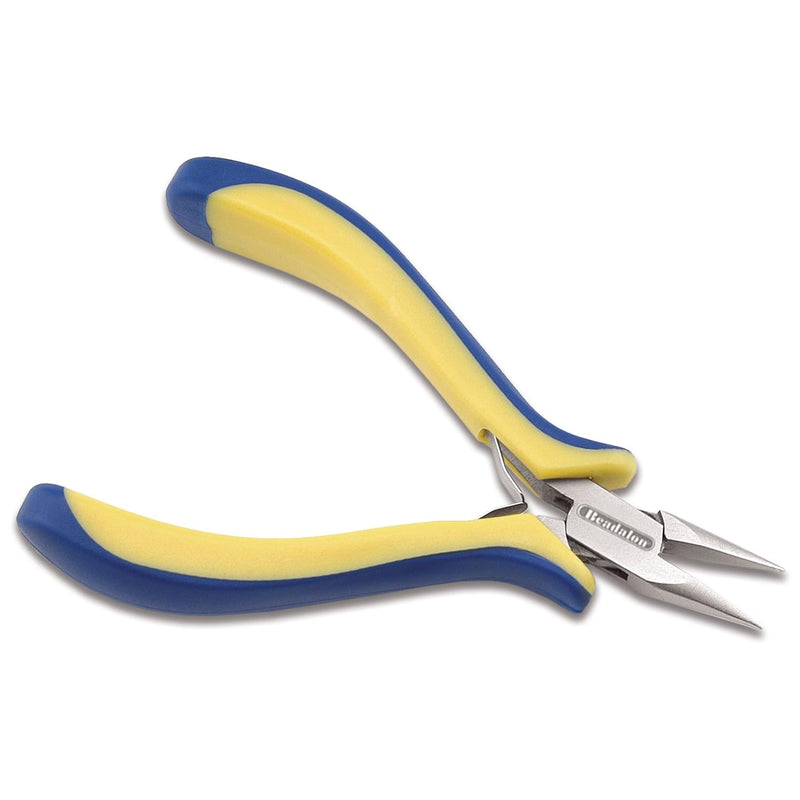 Chain Nose Pliers, Ergo Style, Blue/Yellow