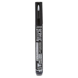 PEBEO Water Acrylic Paint Marker - Extra Fine 0.7 Millimeters Tip - Ideal for Detailed Work and Finishing, Scrapbooking or Writing - Excellent Lightfastness - Black