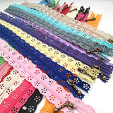 Lace Zippers 20Cm(7.8Inch) Novelty 20Pcs/Pack 3# End Zipper Diy Nylon