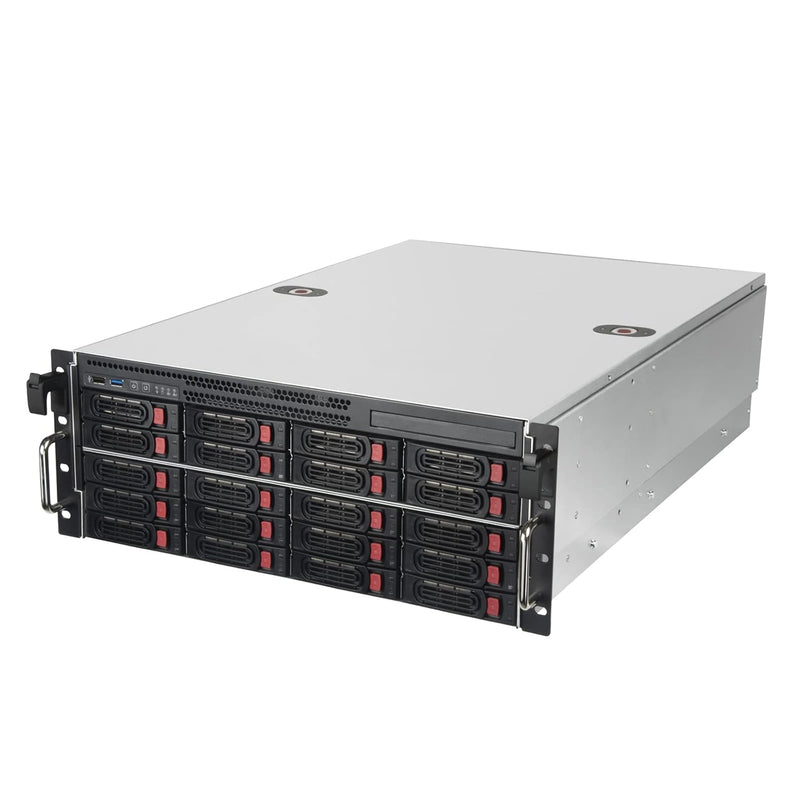 SilverStone Technology RM43-320-RS 4U 20-Bay 2.5" / 3.5" HDD / SSD rackmount S